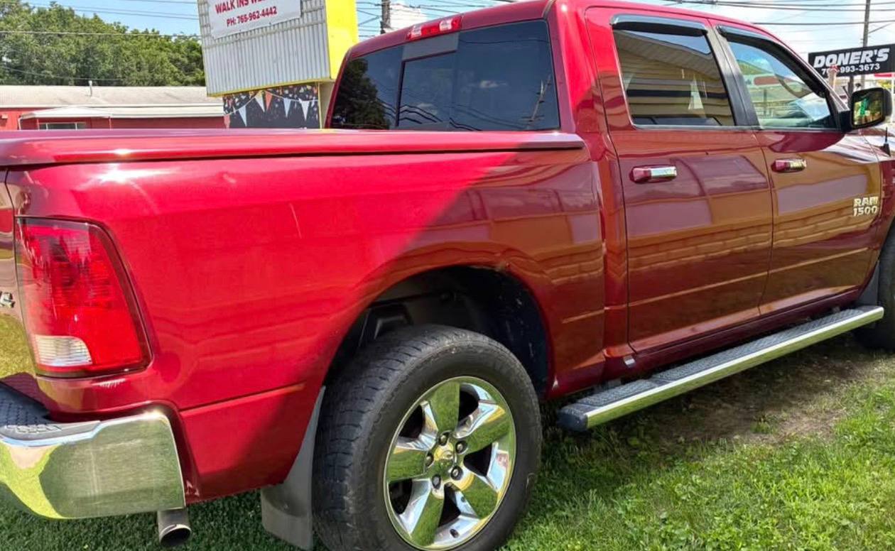 2014 Ram 1500 Big Horn exterior, passenger side rear
